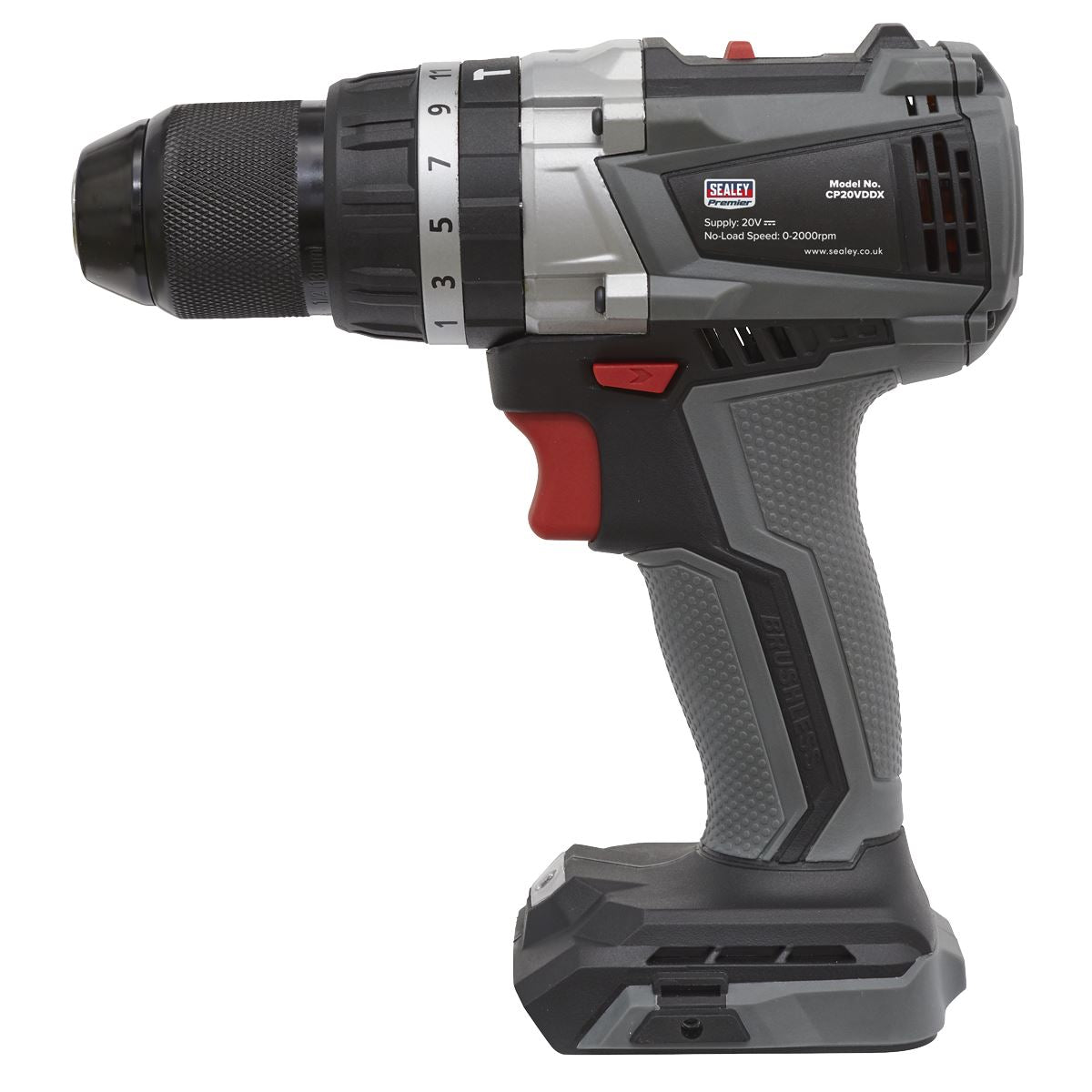 Sealey CP20VDDX Brushless Combi Drill Ø13mm 20V SV20 Series - Body Only Sealey