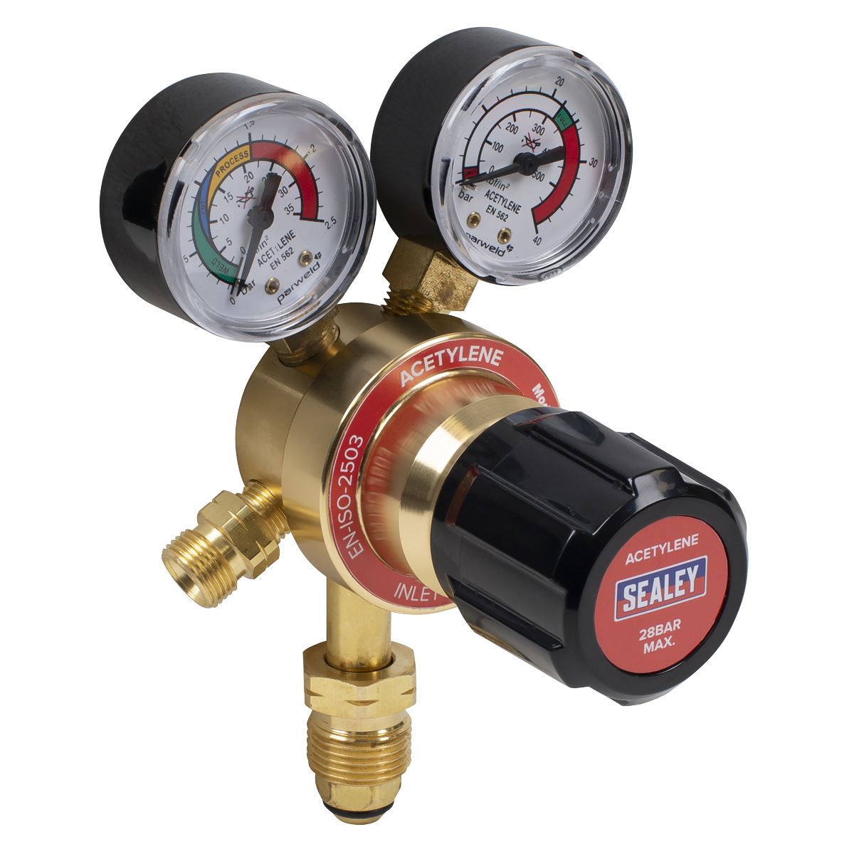 Sealey SGA40 Acetylene Regulator Sealey