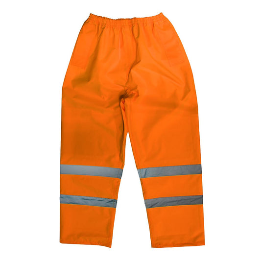 Sealey 807MO Hi-Vis Orange Waterproof Trousers - Medium Sealey