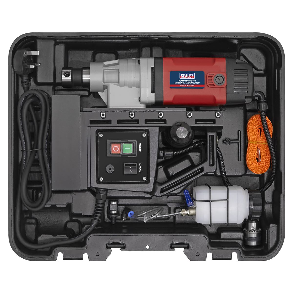 Sealey MAG230V Magnetic Drilling Machine 35mm 230V Sealey