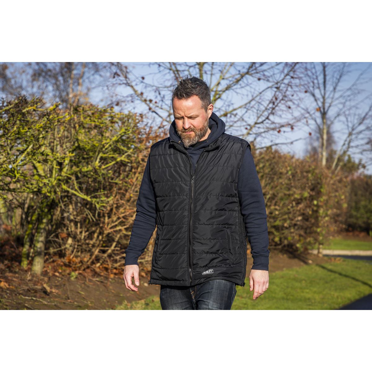 Sealey WPHG01 Heated Gilet 5V - 44" to 52" Chest Sealey