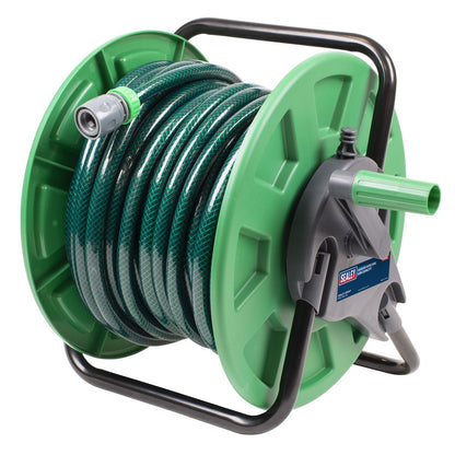 Sealey GH60A Garden Hose Reel 60m Capacity Sealey