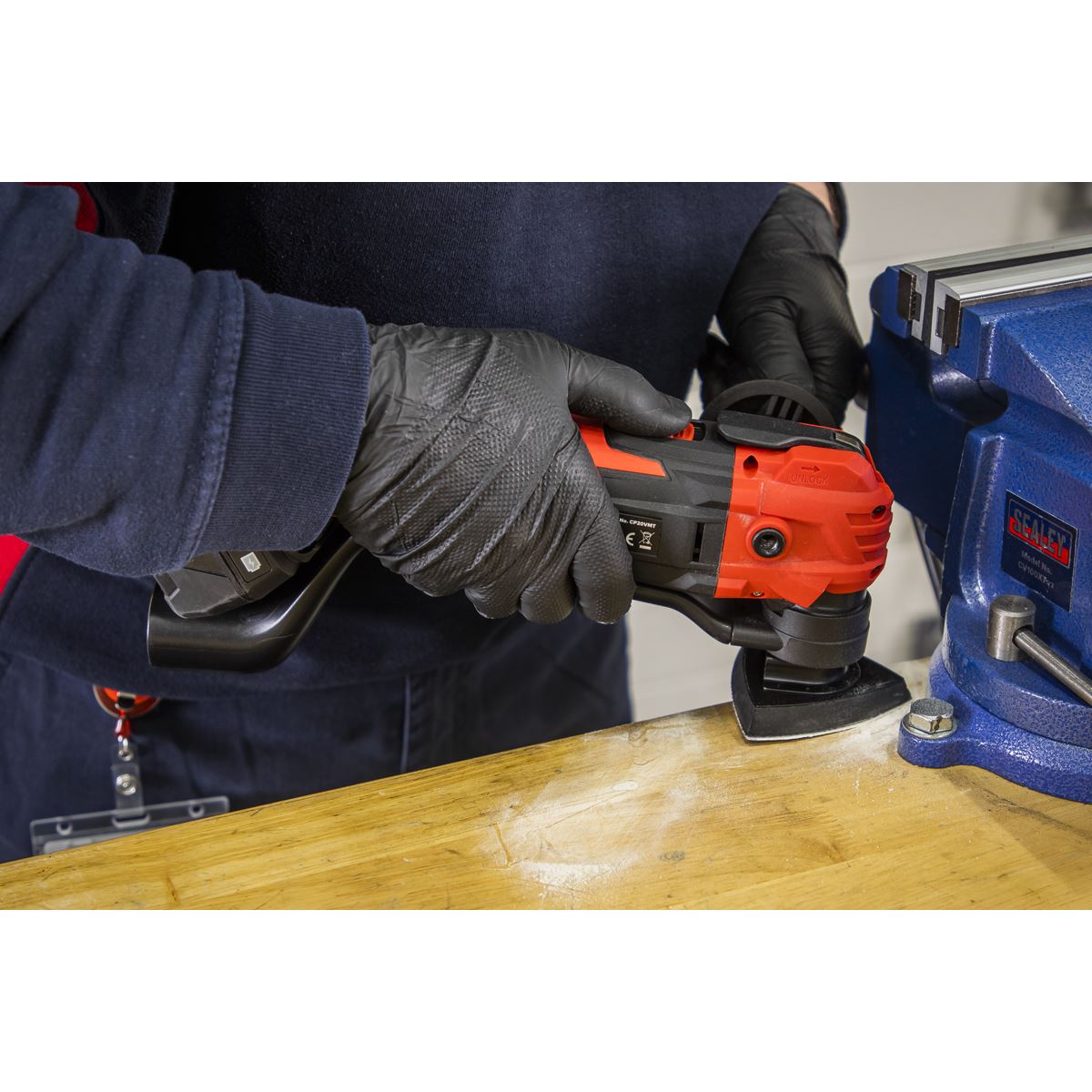 Sealey SMTA9 82pc Multi-Tool Sanding Set Sealey