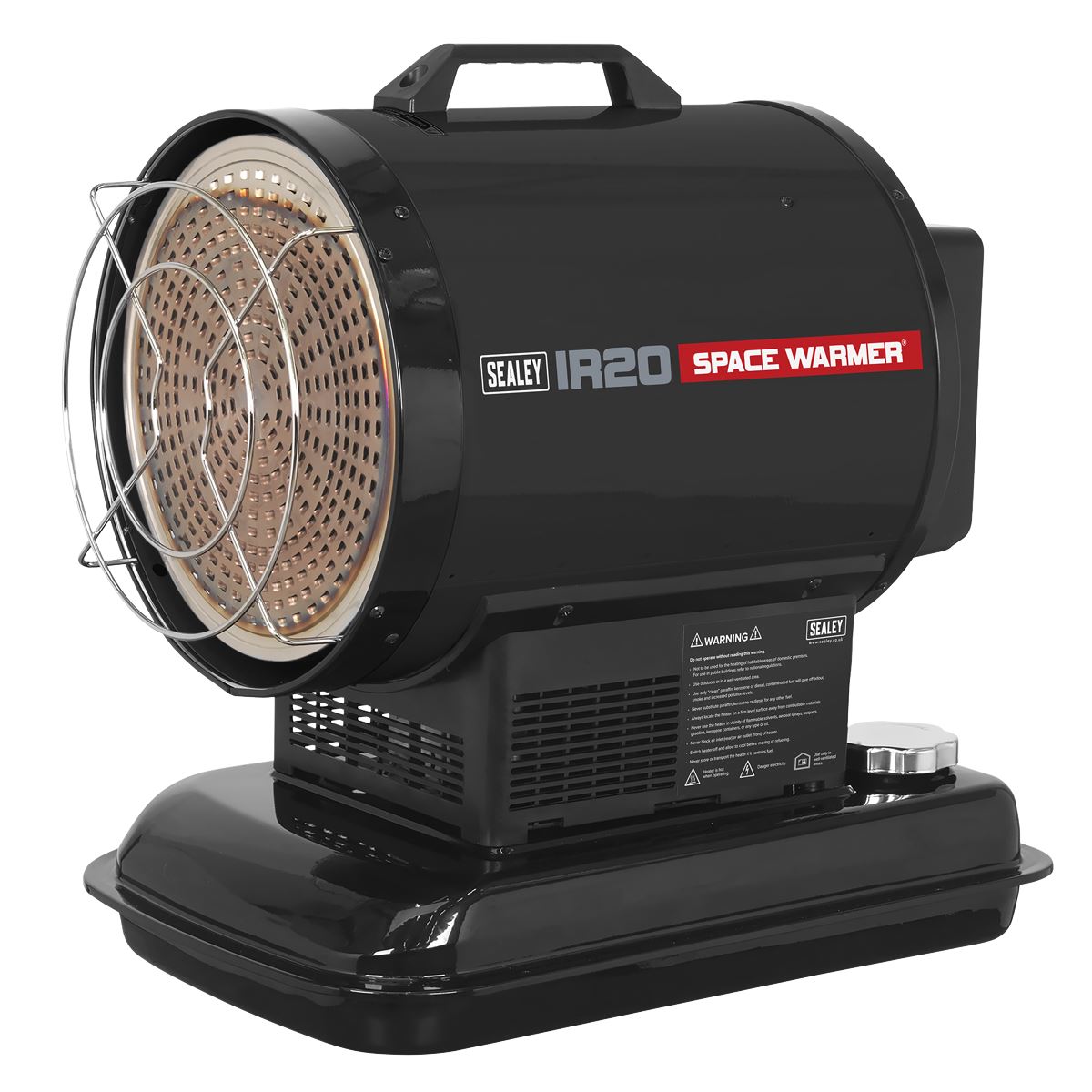Sealey IR20 Infrared Space Warmer® Paraffin/Kerosene/Diesel Heater 70000Btu/hr Sealey
