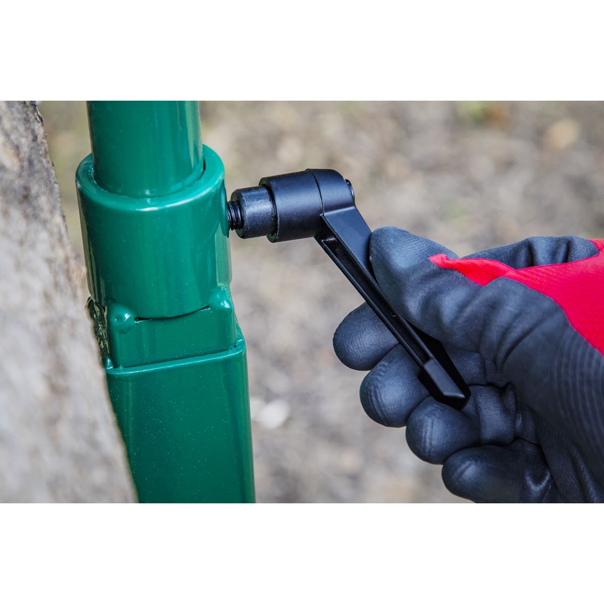 Sealey LC300ST Heavy-Duty Log Stand Ø230mm Capacity Sealey