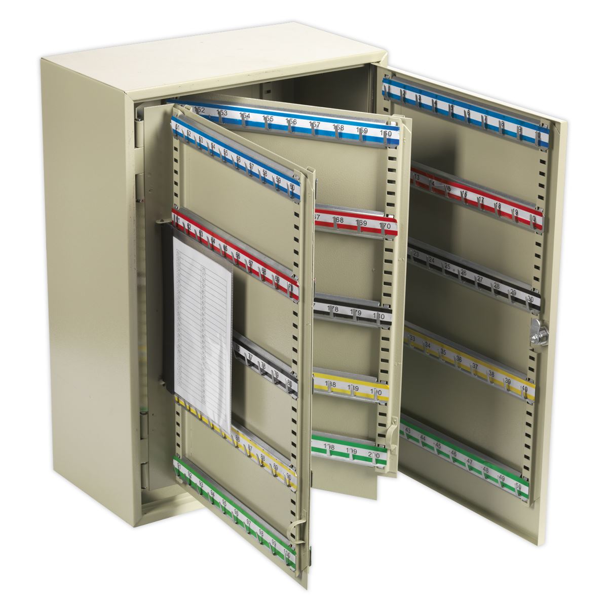 Sealey SKC300 Key Cabinet 300 Key Capacity Sealey