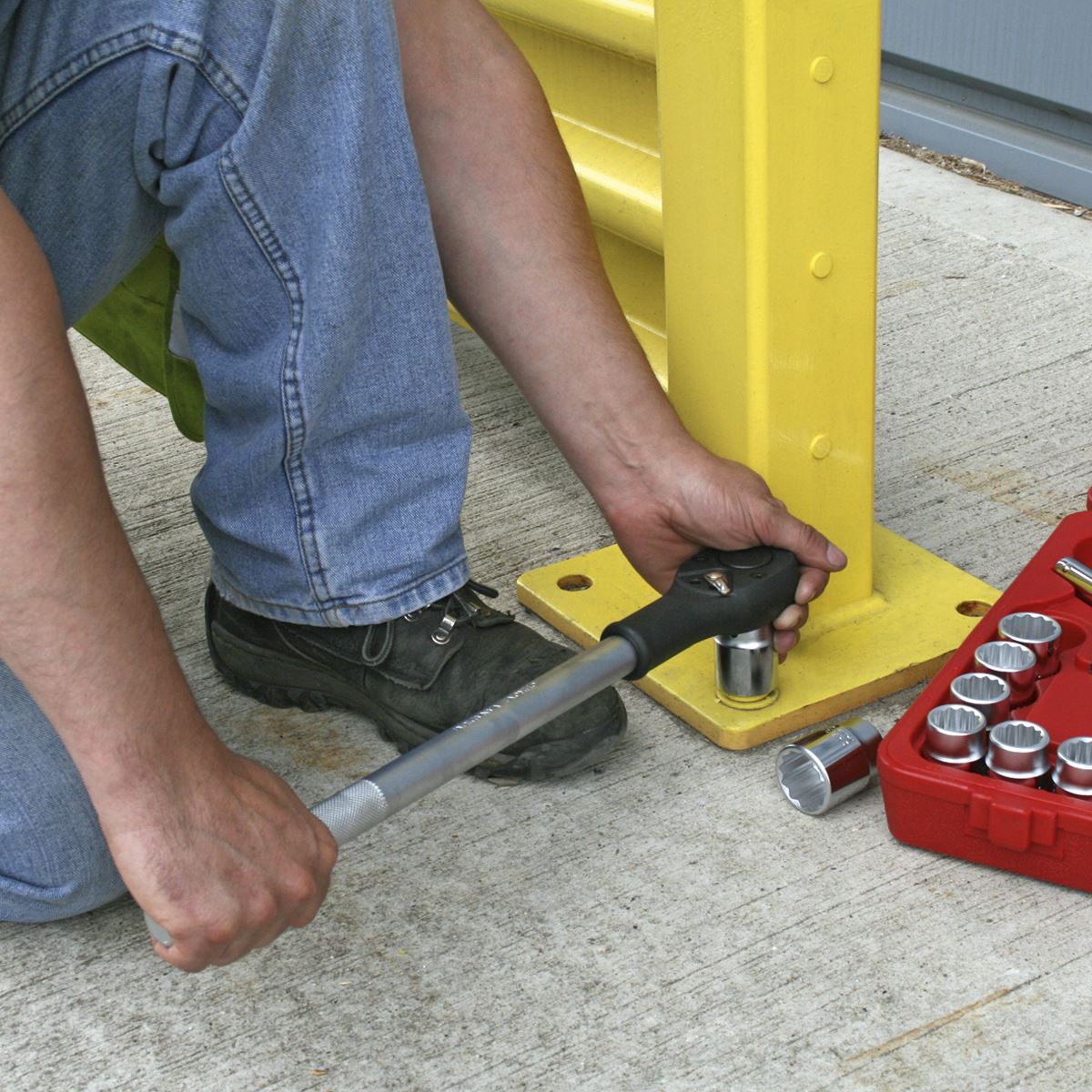 Sealey AK2598 Socket Set 22pc 3/4"Sq Drive 12-point WallDrive® Metric Sealey