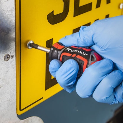 Sealey AK4328 Screwdriver Set 3pc GripMAX® Stubby Sealey