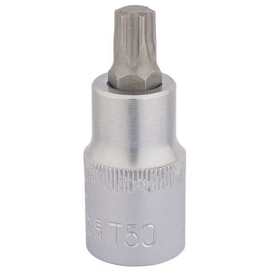 Draper 16317 TX-STAR® Socket Bit 1/2" Sq. Dr. T50 x 55mm Draper