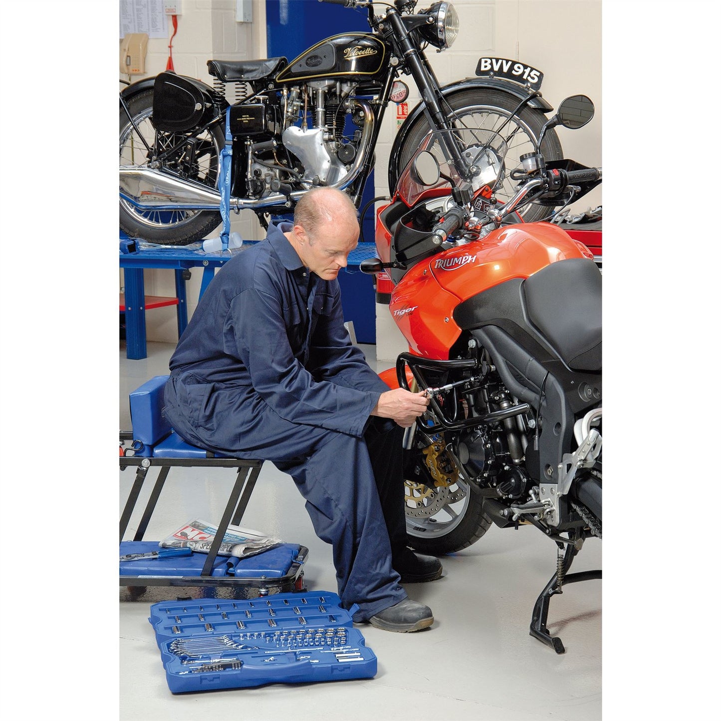 Draper 56224 Mechanics Car Creeper and Seat Draper