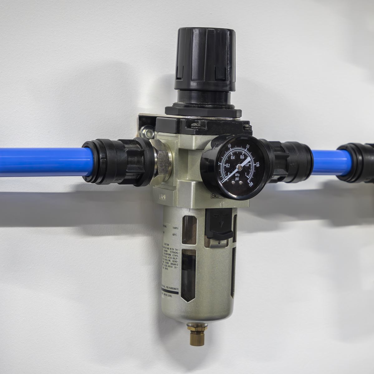 Sealey SA206FRAD Air Filter/Regulator Auto Drain Max Airflow 140cfm Sealey