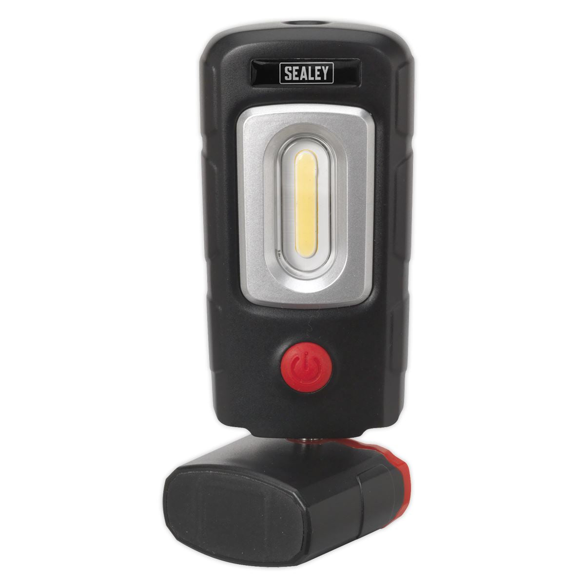 Sealey LED3601 Rechargeable 360° Inspection Light 3W COB & 1W SMD LED Black Lithium-Polymer Sealey
