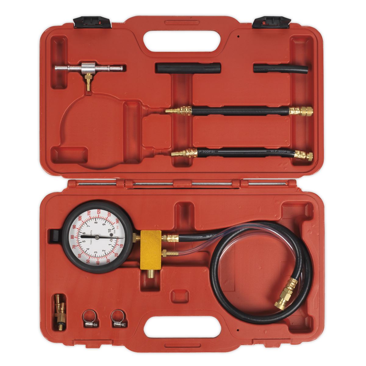 Sealey VSE211 Fuel Injection Pressure Test Kit - Test Port Sealey