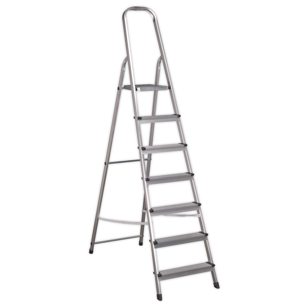 Sealey ASL7 Aluminium Step Ladder 7-Tread EN 131 Sealey
