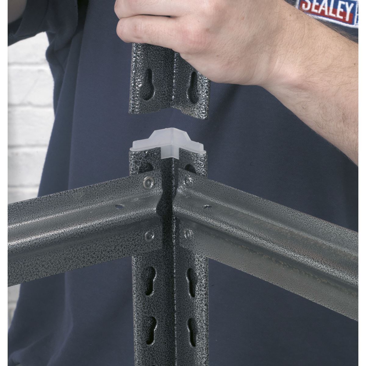 Sealey AP6548 Racking Unit with 5 Shelves 600kg Capacity Per Level Sealey