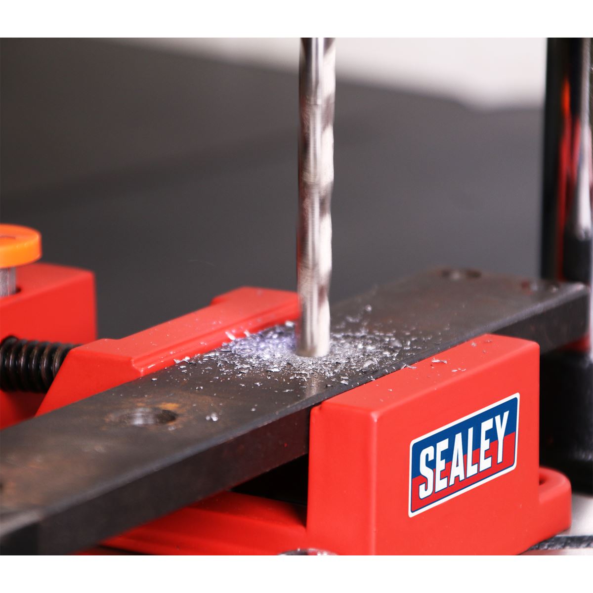 Sealey DS01 Drill Stand with Cast Iron Base 500mm & 65mm Vice Sealey