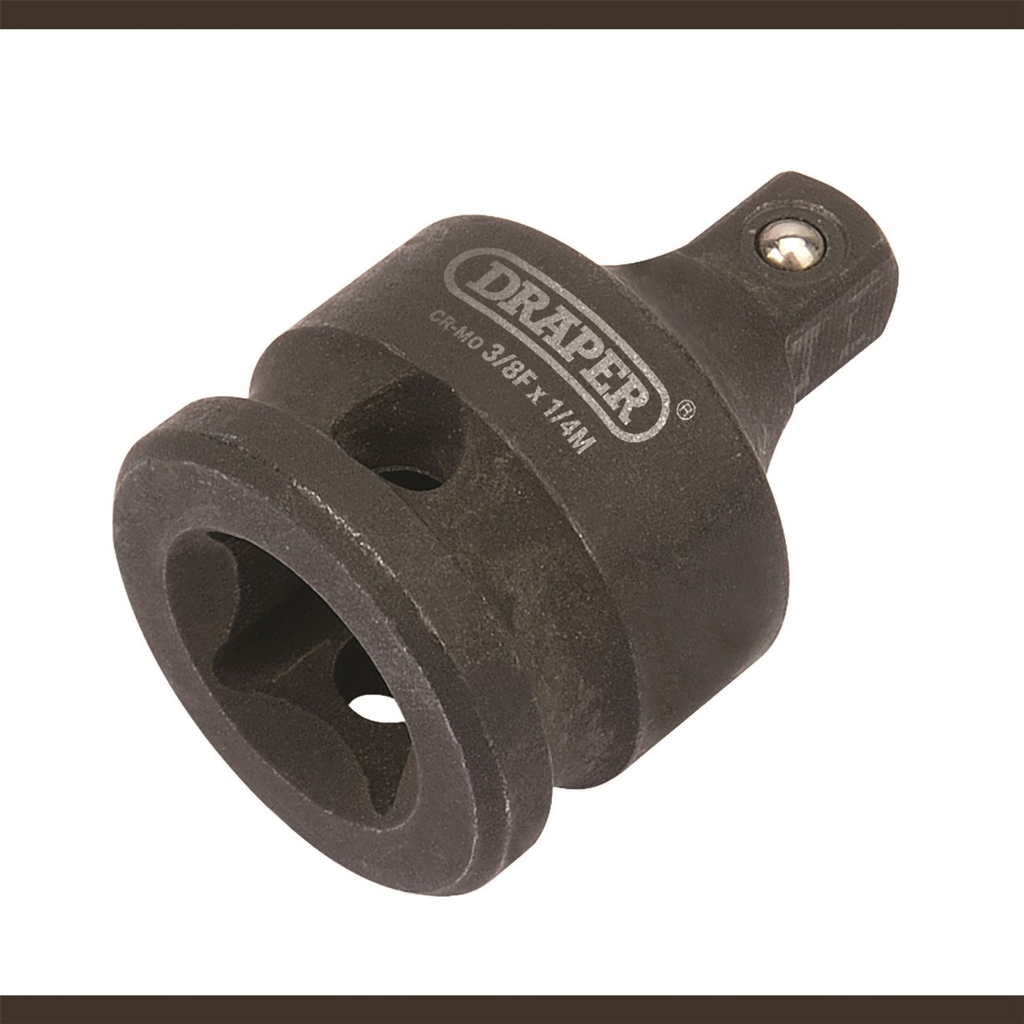 Draper 07022 Expert Impact Socket Converter 3/8"F x 1/4"M Draper