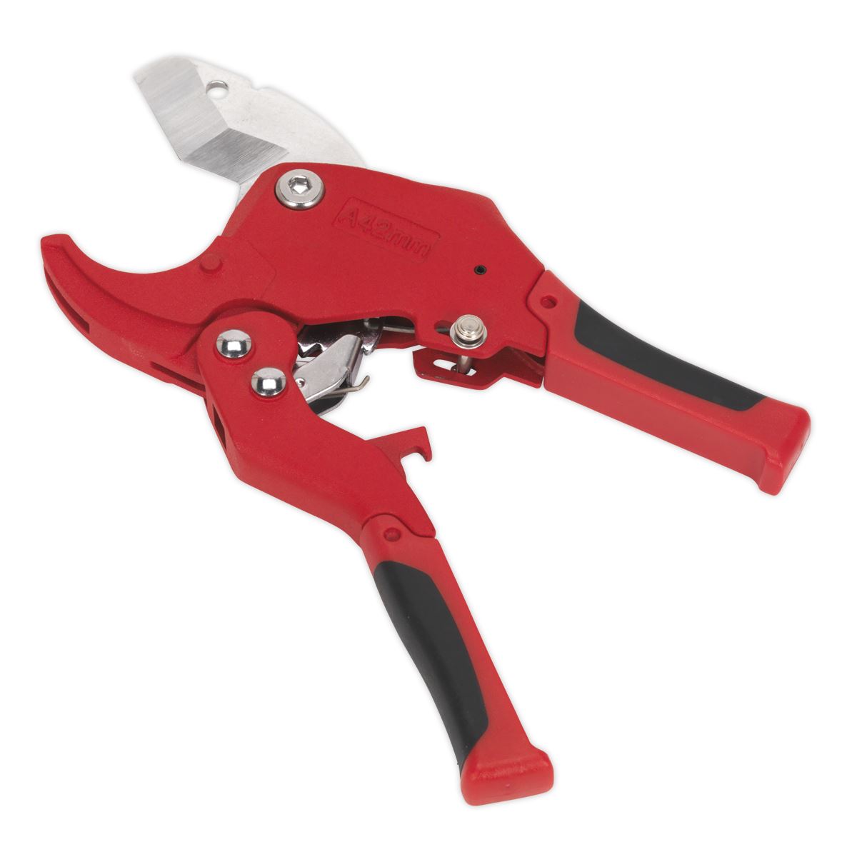 Sealey PC41 Plastic Pipe Cutter Quick Release Ø6-42mm Sealey