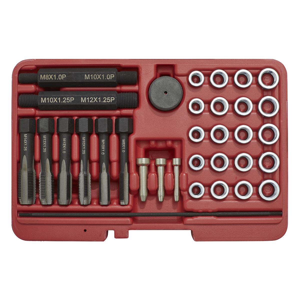 Sealey VS311 Glow Plug Thread Repair Set 33pc Sealey