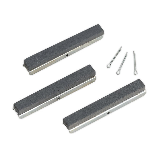 Sealey VS1621 Stone 75mm Medium for VS162 Pack of 3 Sealey