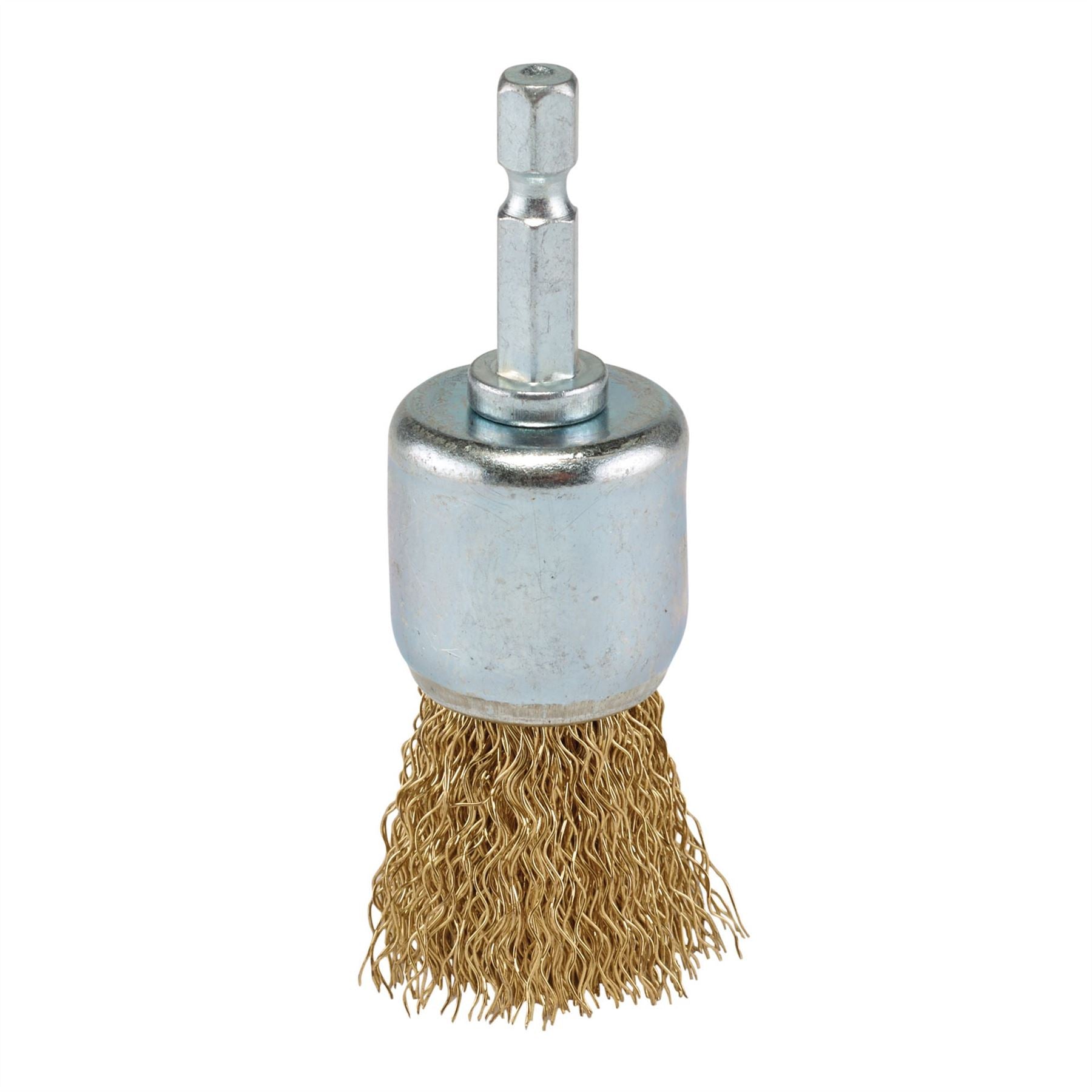 Draper 41438 Brassed Steel Crimped Wire End Brush 25mm Draper