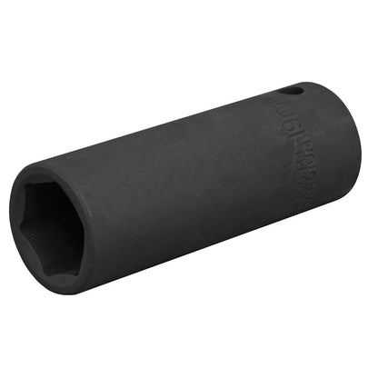 Sealey IS1219D Impact Socket 19mm Deep 1/2"Sq Drive Sealey