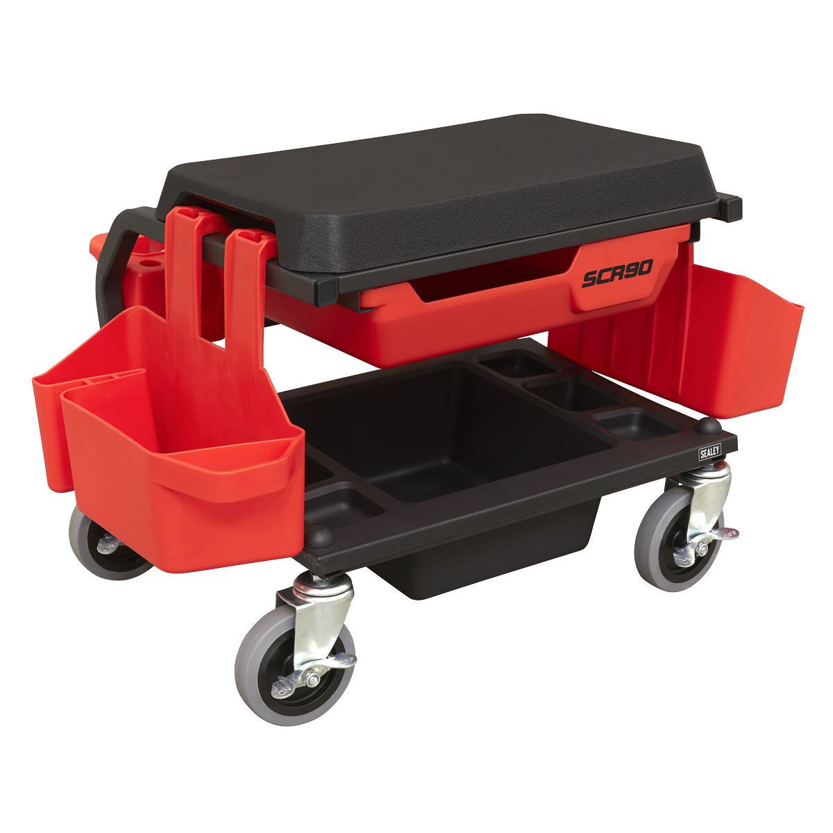 Sealey SCR90 Mechanic's Deluxe Detailing Utility Seat Sealey