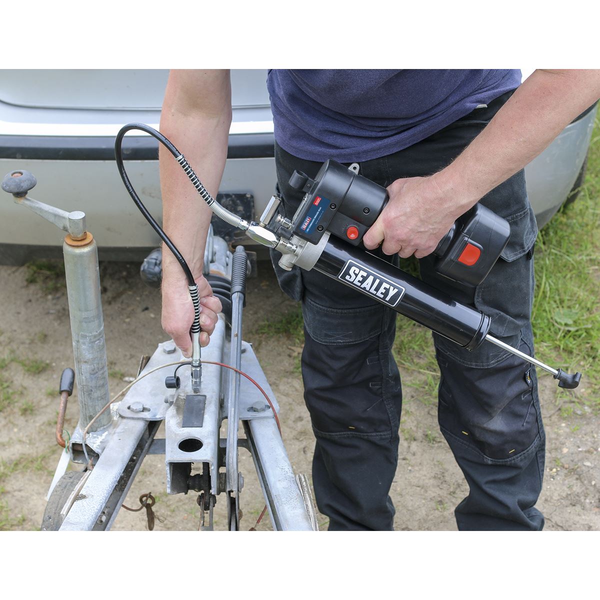 Sealey CPG12V Cordless Grease Gun 12V Sealey