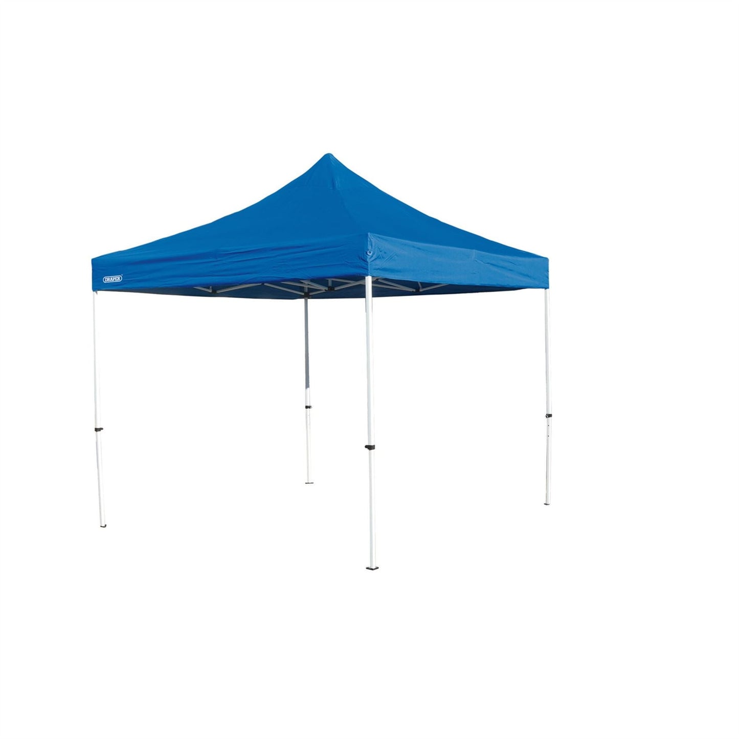 Draper 76942 Folding Gazebo 3 x 3m Blue Draper