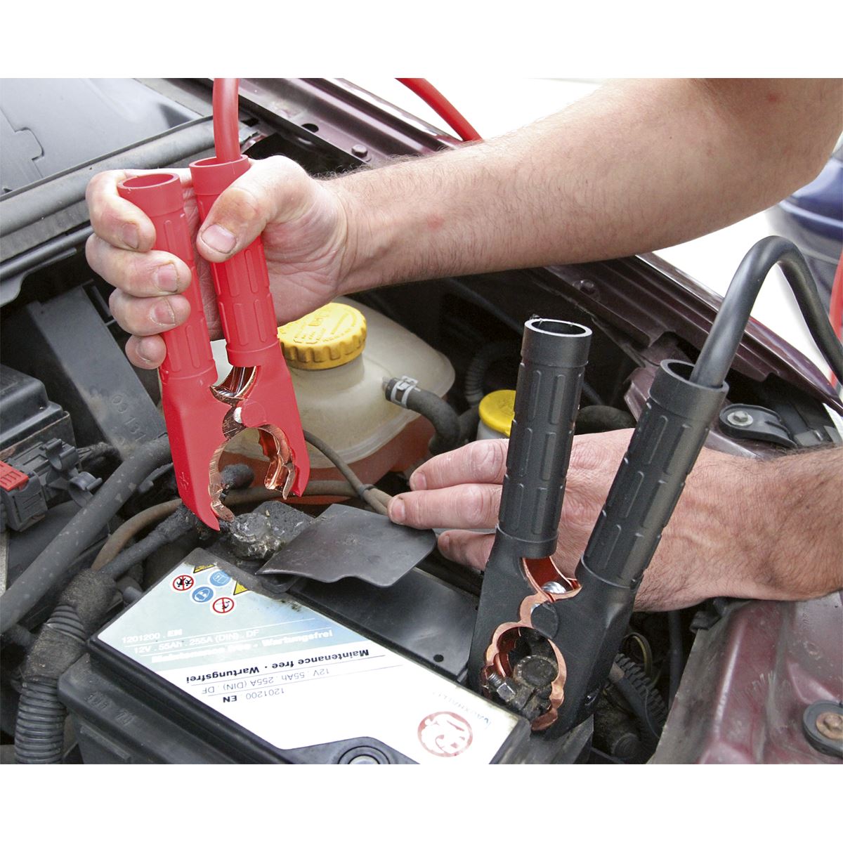 Sealey BC2535 Booster Cables 25mm² x 3.5m 350A Sealey