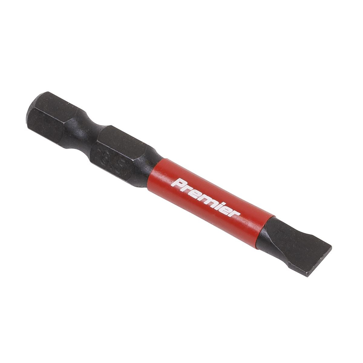 Sealey AK8228 Slotted 6.5mm Impact Power Tool Bits 50mm - 3pc Sealey