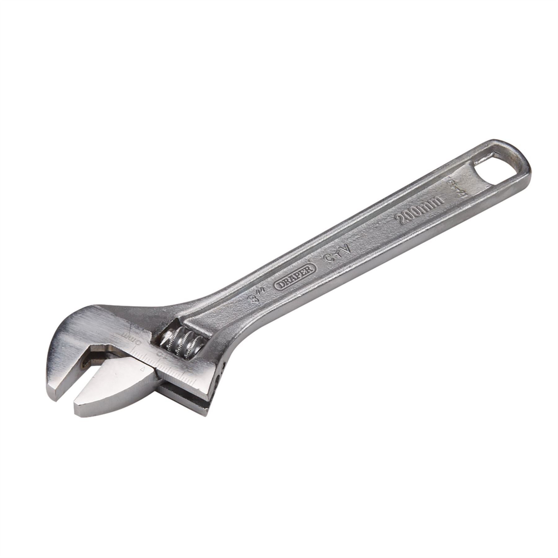 Draper 70396 Adjustable Wrench 200mm 27mm Draper