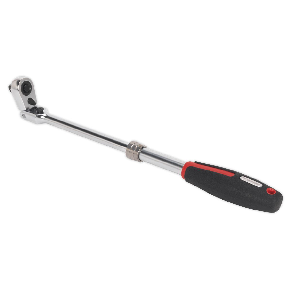 Sealey AK8983 Ratchet Wrench 3/8"Sq Drive Flexi-Head Extendable Premier Platinum Sealey