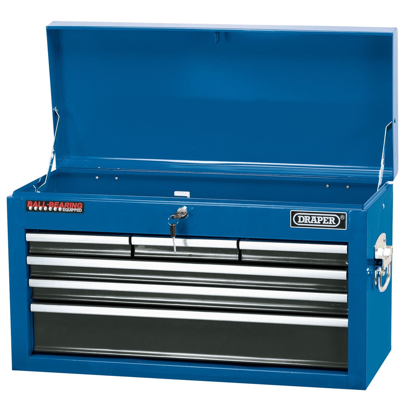 Draper 51690 Narrow Tool Chest 6 Drawer 24" Blue Draper