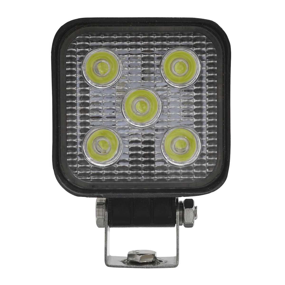 Sealey LED2S Mini Square Worklight with Mounting Bracket 15W SMD LED Sealey