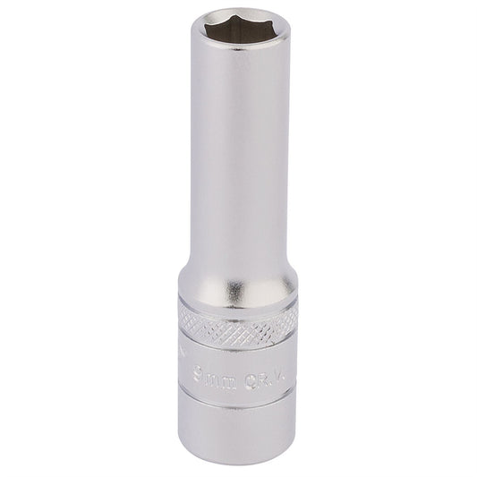 Draper 17543 HI-TORQ® 6 Point Deep Socket 3/8" Sq. Dr. 9mm Draper