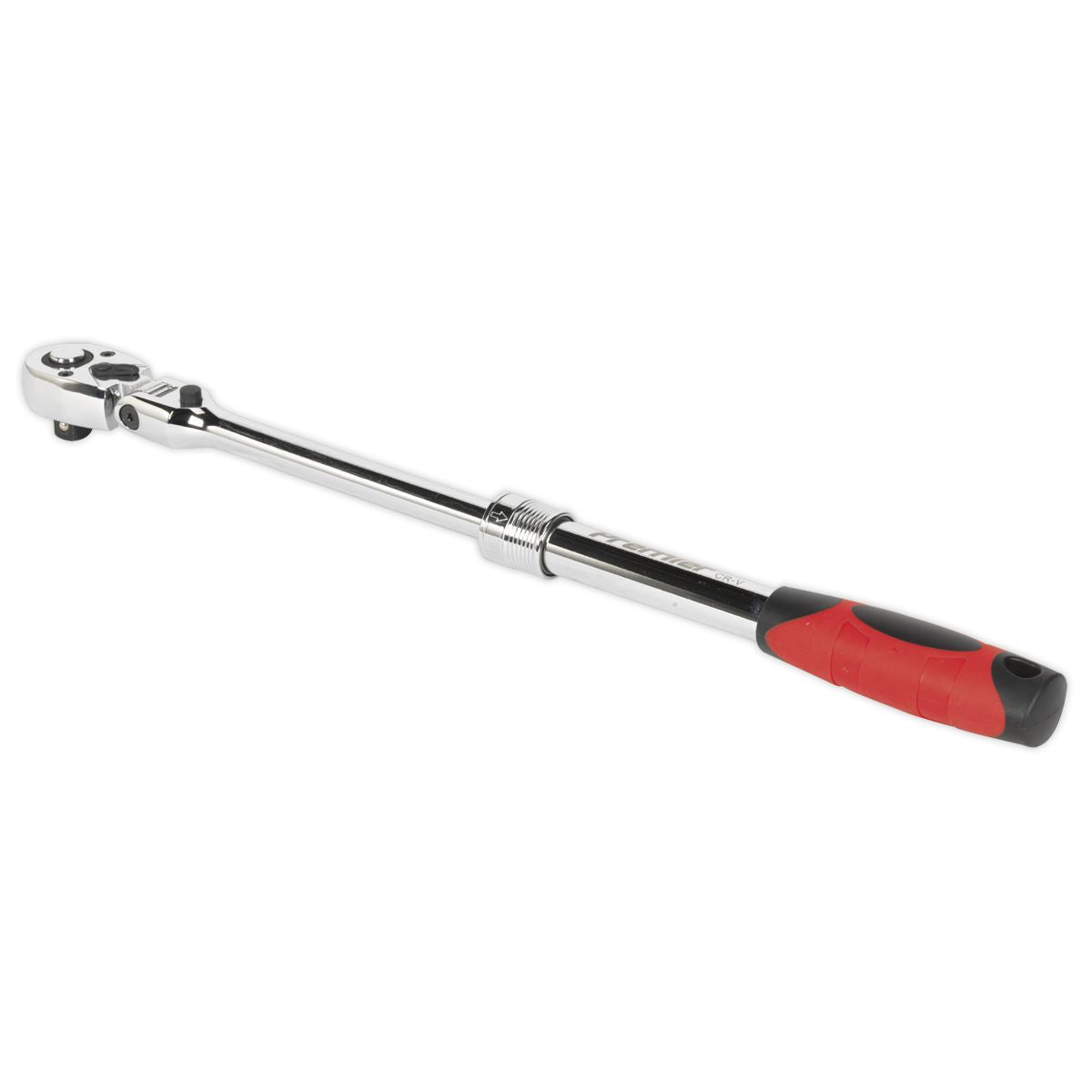 Sealey AK6682 Flexi-Head Ratchet Wrench 1/2"Sq Drive Extendable Sealey