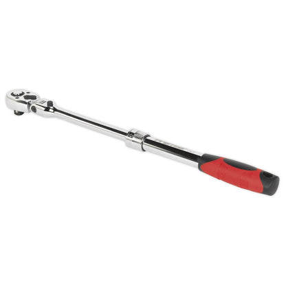 Sealey AK6682 Flexi-Head Ratchet Wrench 1/2"Sq Drive Extendable Sealey