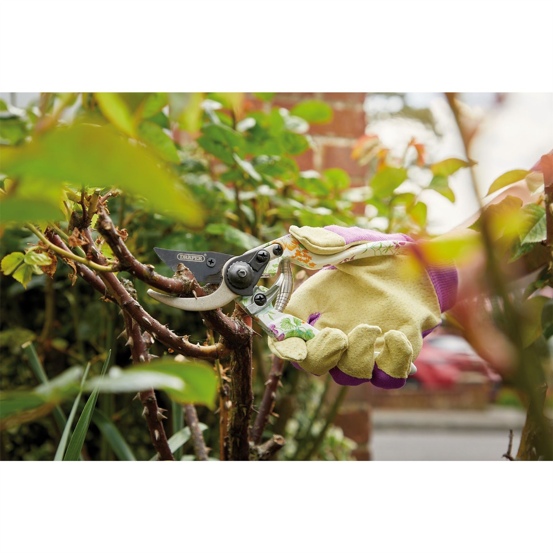 Draper 08993 Garden Tool Set with Floral Pattern 4 Piece Draper