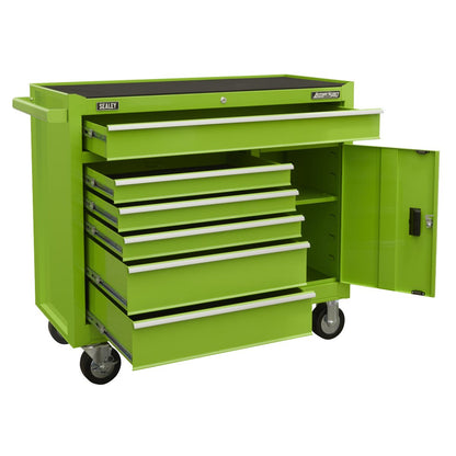 Sealey AP4106HV Rollcab 6 Drawer with Ball Bearing Slides - Green Sealey