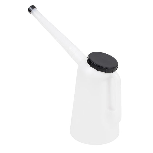 Sealey JDL2 Oil Container with Lid & Flexible Spout 2L Sealey