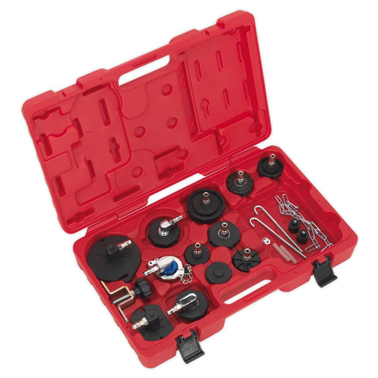 Sealey VS0204B Brake & Clutch Bleeder Cap Set Sealey