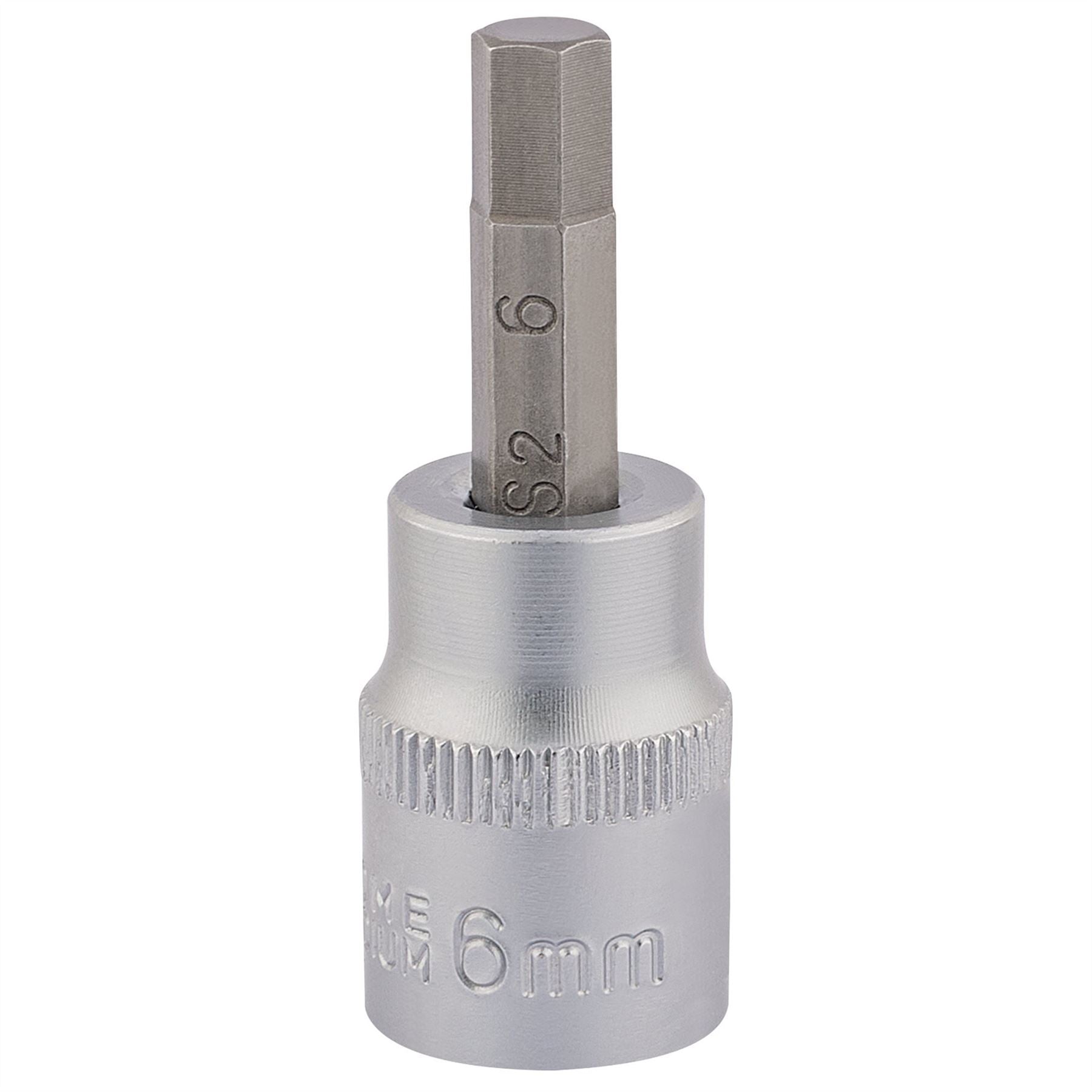 Draper 16284 Socket with Hexagonal Bit 3/8" Sq. Dr. 6mm Draper