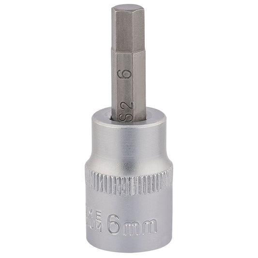 Draper 16284 Socket with Hexagonal Bit 3/8" Sq. Dr. 6mm Draper