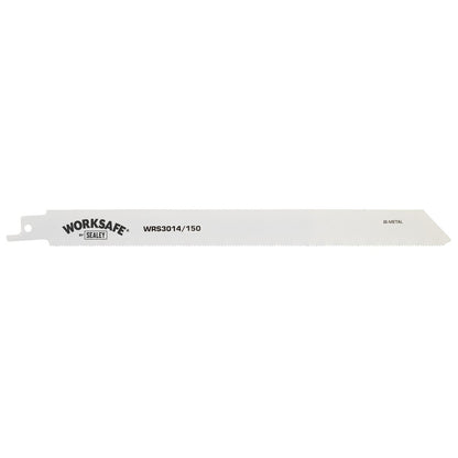Sealey WRS3014/150 Reciprocating Saw Blade Metal 150mm 18tpi - Pack of 5 Sealey