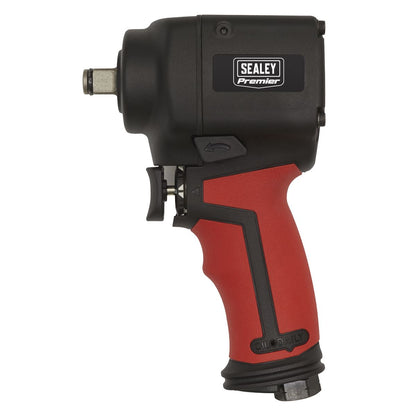 Sealey SA6002S Air Impact Wrench 1/2"Sq Drive Stubby - Twin Hammer Sealey