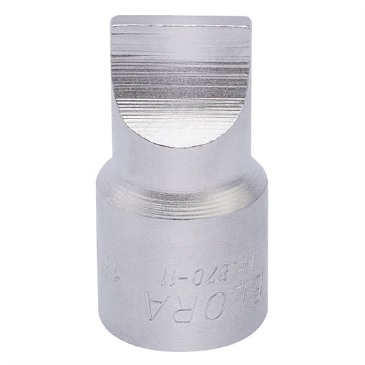 Elora 00260 Plain Slot Screwdriver Socket 3/8" Sq. Dr. 3mm Elora