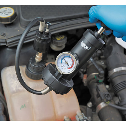 Draper 14455 Cooling System Pressure Test Kit 22 Piece Draper
