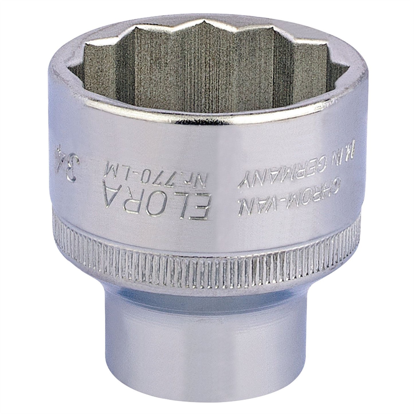 Elora 15289 Bi-Hexagon Socket 1/2" Sq. Dr. 34mm Elora