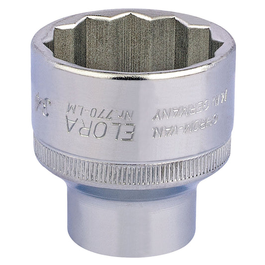 Elora 15289 Bi-Hexagon Socket 1/2" Sq. Dr. 34mm Elora